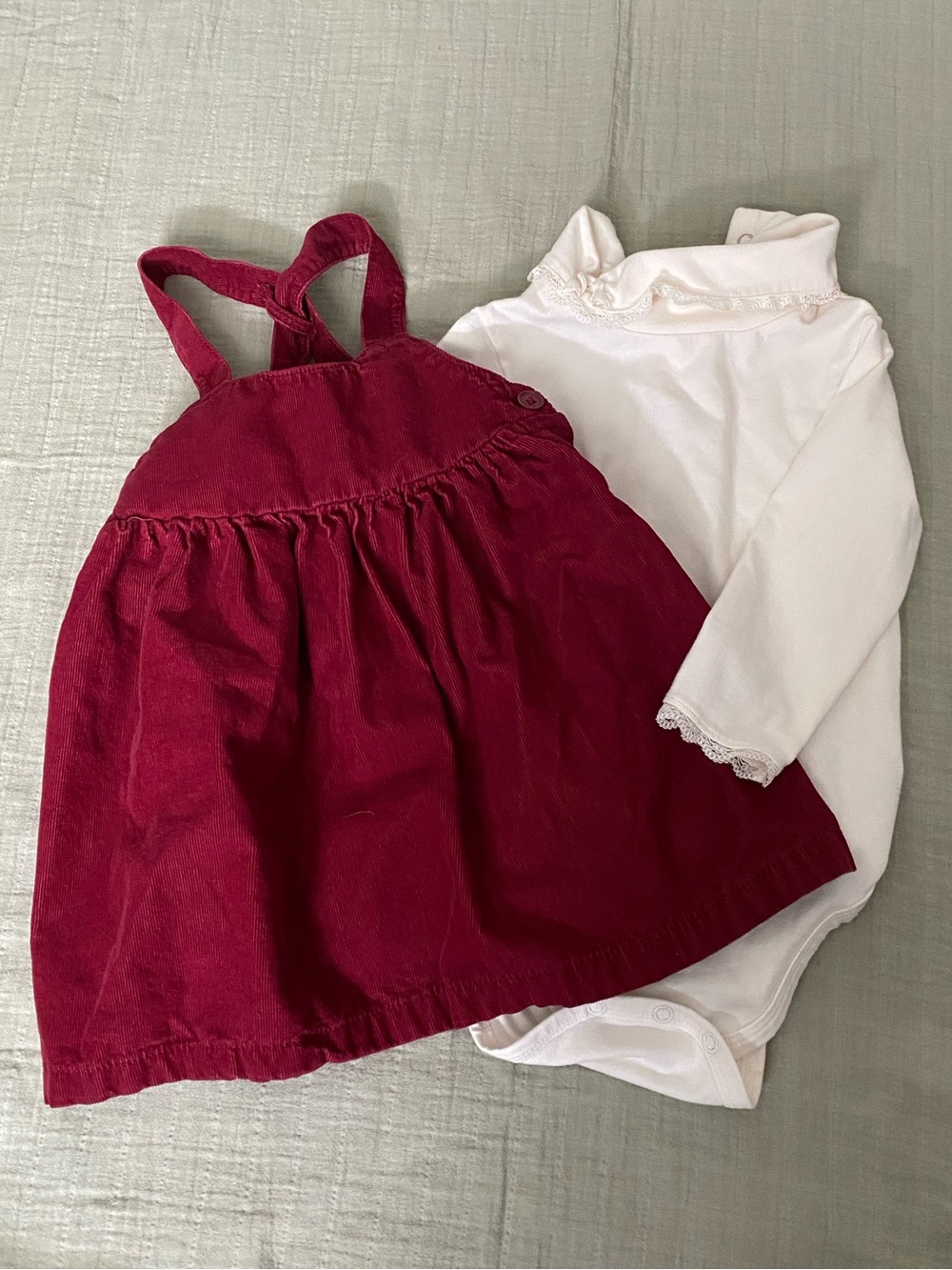 Jumper and onesie set